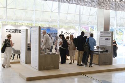 Holcim aporta su visión sobre los materiales de construcción al debate mundial de la arquitectura