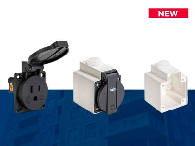 Ide Electric presenta la Base IP44 American Nema 5-15R