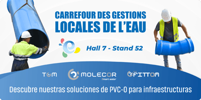 Molecor vuelve al Hall 7 del Carrefour de l’eau