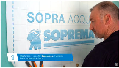Descubre la correcta instalación de la lámina Sopracqua con el vídeo tutorial de Soprema