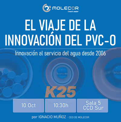 Descubre SilkWorm®, la nueva tecnología de Molecor que transformará la producción de tuberías de PVC-O