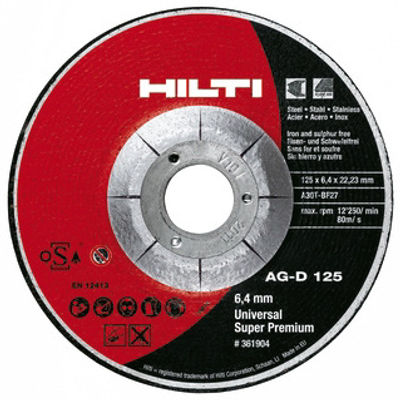 Nueva gama de discos abrasivos para corte y desbaste de metal de Hilti
