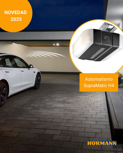 Hörmann presenta el automatismo premium SupraMatic H4, más rápido, seguro y eficiente