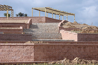 Forte construye un muro segmentado tipo Vertica® para el Parque Forestal Valdebebas