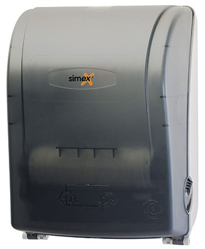 Secamanos de aire caliente con sensor para baños Simex