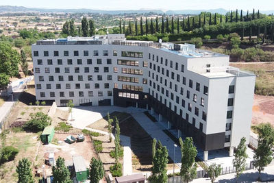 Saint-Gobain Weber aporta más de 4.720 m2 de SATE webertherm etics a la construcción de la Residencia Asistida de Manresa