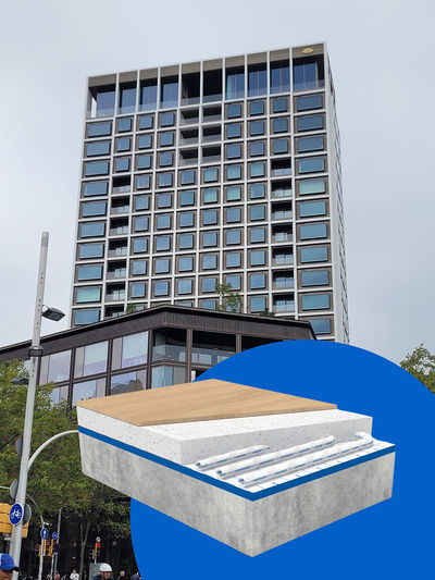 Uponor y LafargeHolcim consiguen la primera certificación AENOR conjunta de sistema de suelo radiante y mortero de España