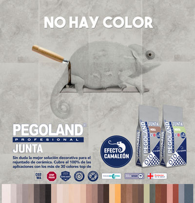 Pegoland Profesional Junta con Efecto Camaleón, la mejor solución decorativa de Grupo Puma