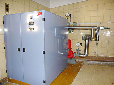 ETE suministra una caldera eléctrica de agua sobrecalentada para una destilería en Suiza