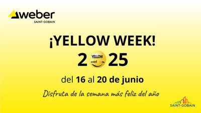 Descubre la Yellow Week de Saint-Gobain Weber