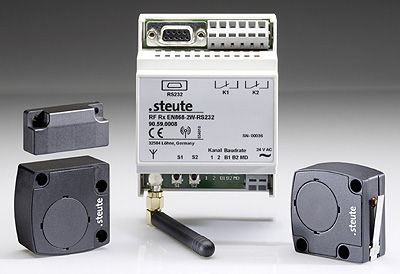 steute presenta el interruptor de maniobra por radio RF RC 10 con accionadores magnéticos