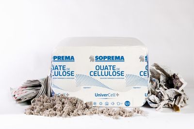 SOPREMA impulsa el aislamiento sostenible con celulosa procedente de papel reciclado