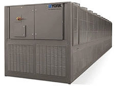 Johnson Controls presenta el enfriador YORK® YVAA condensado por aire con compresor de tornillo de velocidad variable
