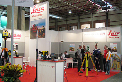 Leica Geosystems y sus soluciones para el control de maquinaria en Smopyc 2011