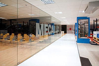 Mecalux construye un showroom de 2.500 m² en sus oficinas centrales de Barcelona