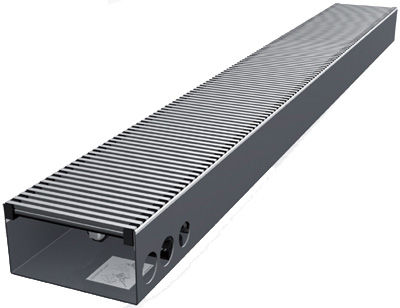 Jaga presenta sus nuevos radiadores empotrados en suelo con rejillas de aluminio o madera