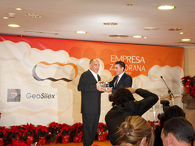 La CEOE entrega el Cecale de Oro a la empresa Geosilex Trenzametal