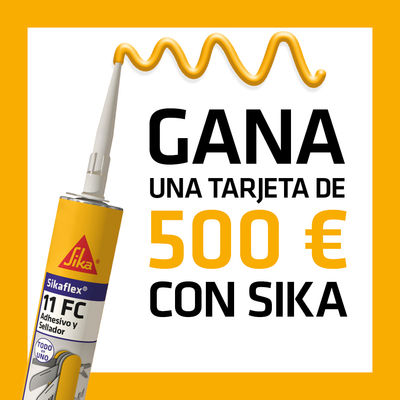 Sika convierte tus obras en oro con la promoción "Cartucho Dorado"