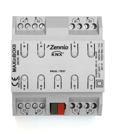 Zennio presenta el actuador MAXinBOX8