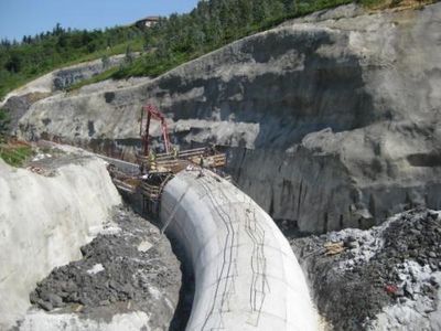 Doka España construye dos falsos túneles del AVE de la "Y Vasca"