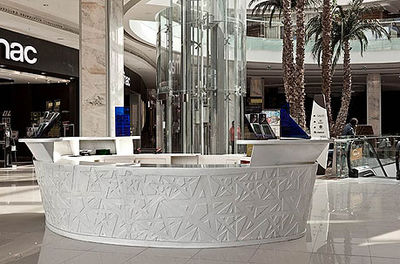 El nuevo Morocco Mall muestra al mundo el potencial ilimitado de la tecno-superficie gracias a DuPont™ Corian®