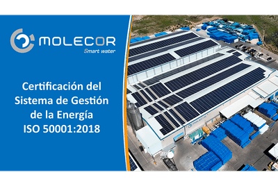 Molecor obtiene certificación ISO 50001 y avanza hacia la eficiencia energética y la sostenibilidad