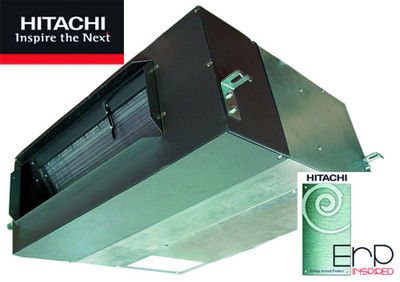 Nuevos conductos de aire acondicionado System Free de Hitachi con DC-Fan motor para reducir el consumo y aumentar la eficiencia