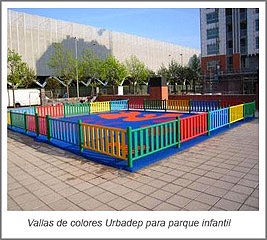 Tipos de suelo y vallas para un parque infantil -canalHOGAR