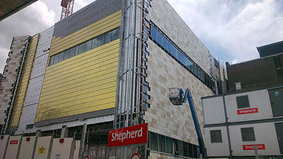 La membrana transpirable avanzada DuPont™ Tyvek® se suma a la sabiduría arquitectónica de la nueva Biblioteca Central de Liverpool