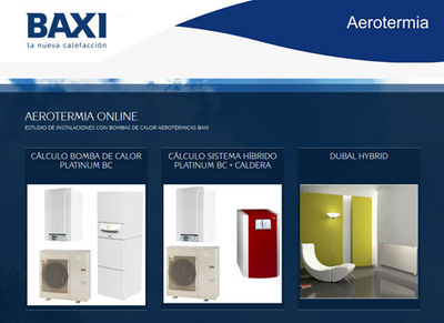 Baxi Roca presenta la nueva aplicación Aerotermia online