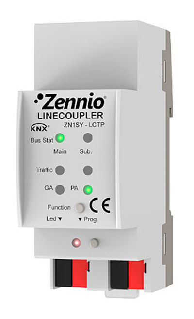 Lanzamiento del acoplador de línea KNX Zennio Linecoupler