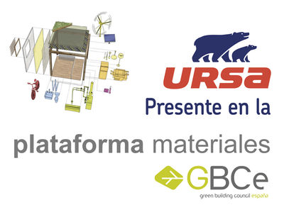 Aislantes URSA incluidos en la Plataforma de Materiales de GBCe
