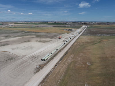 Amiblu se adjudica el suministro de 5,3 km de tuberías de PRFV por 1.389.193 euros en Valdurrios, Zaragoza