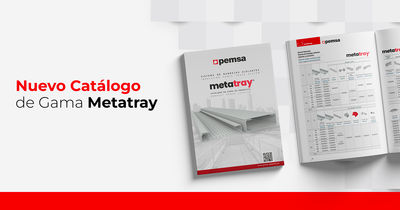 Adéntrate en la nueva gama de bandejas aislantes metatray® de Pemsa en su último catálogo