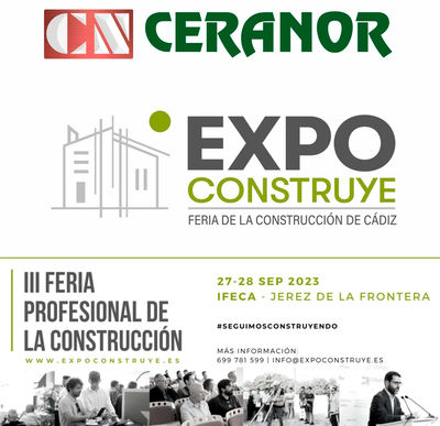 ¡Cuenta atrás para EXPOCONSTRUYE! CERANOR te invita a la revolución de la construcción en Cádiz