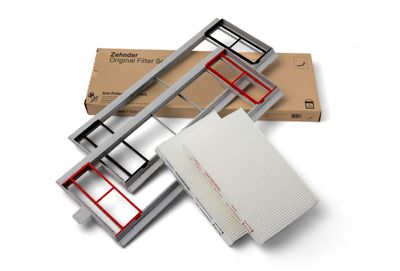 Zehnder presenta marcos reutilizables para filtros de ventilación, sostenibilidad sin renunciar al rendimiento