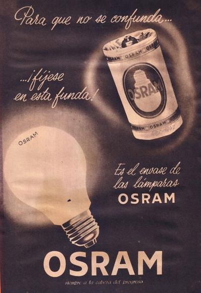 Osram cumple 100 años iluminando la vida de los españoles