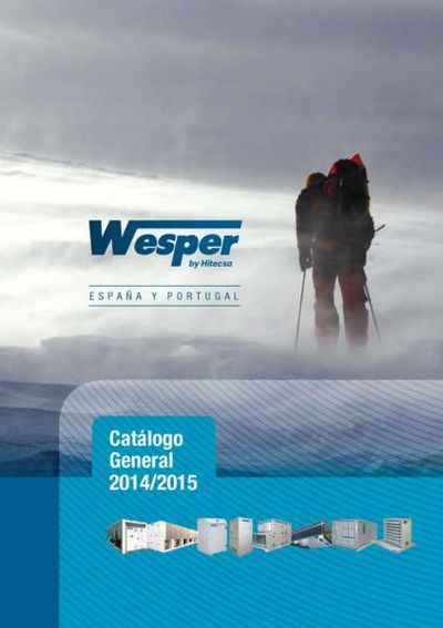 Nuevo catálogo general Wesper by Hitecsa