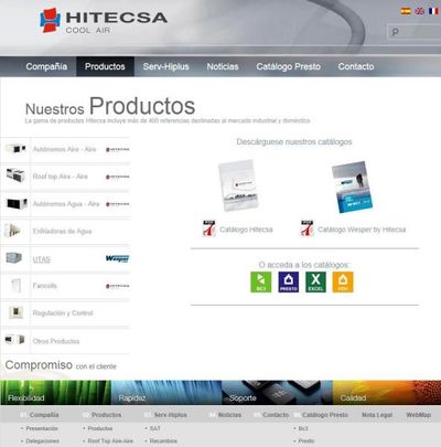 Nuevos productos de Wesper en el portal de Hitecsa