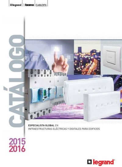 Legrand Group presenta la nueva edición de su Catálogo General 2015-2016