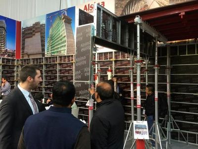 Alsina presentó sus sistemas de encofrado e ingeniería en la 31ª edición de la feria Bauma 2016