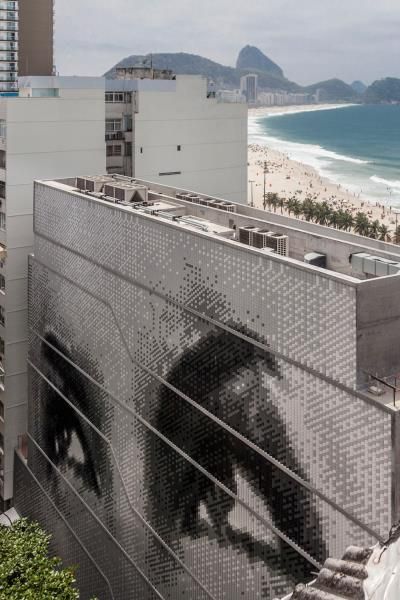 Fachada ventilada ULMA instalada en el "Museo de la imagen y el sonido Mis" de Rio de Janeiro