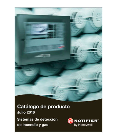 Nuevo catálogo de producto NOTIFIER 2016