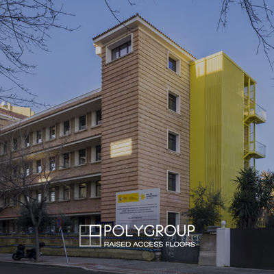 Polygroup equipa con suelo técnico la rehabilitación del antiguo Instituto de la Grasa en Sevilla