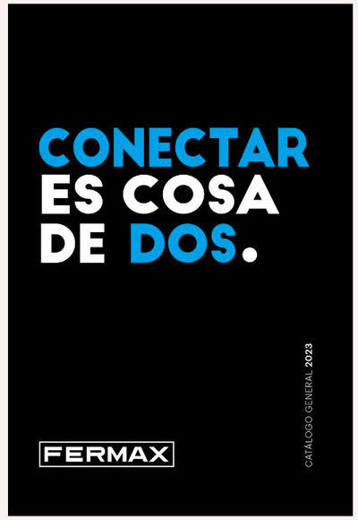 "Conectar es cosa de dos", el nuevo catálogo general 2023 de Fermax