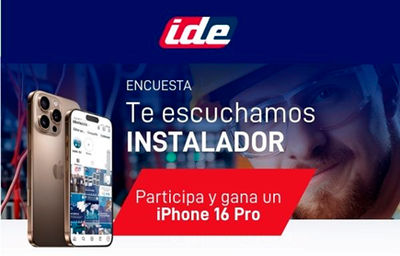 ¿Eres instalador? Tu opinión en IDE Electric vale un iPhone 16 Pro