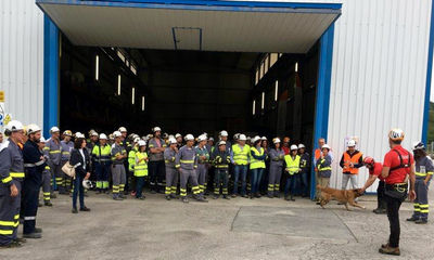 Cementos Rezola-Heidelberg Cement celebra el Día Mundial de la Seguridad y Salud en el Trabajo en sus fábricas