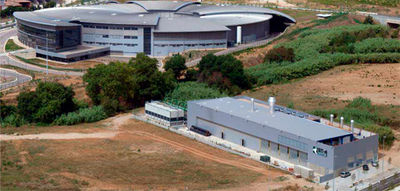 Absorsistem en la planta de Poligeneración de alta eficiencia energética ST4 en el parque de L