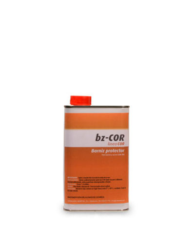 Linea COR presenta bz-COR su primer barniz de aplicación sobre la capa ya seca de bp-COR