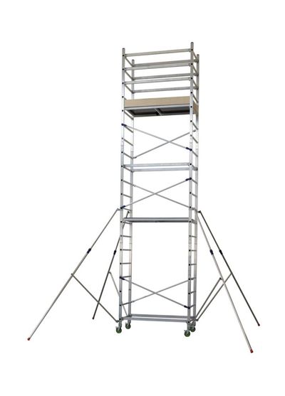 Fast Alto de KTL Ladders, una torre móvil a un nivel superior